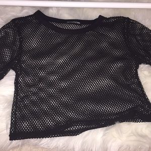 NWOT mesh crop